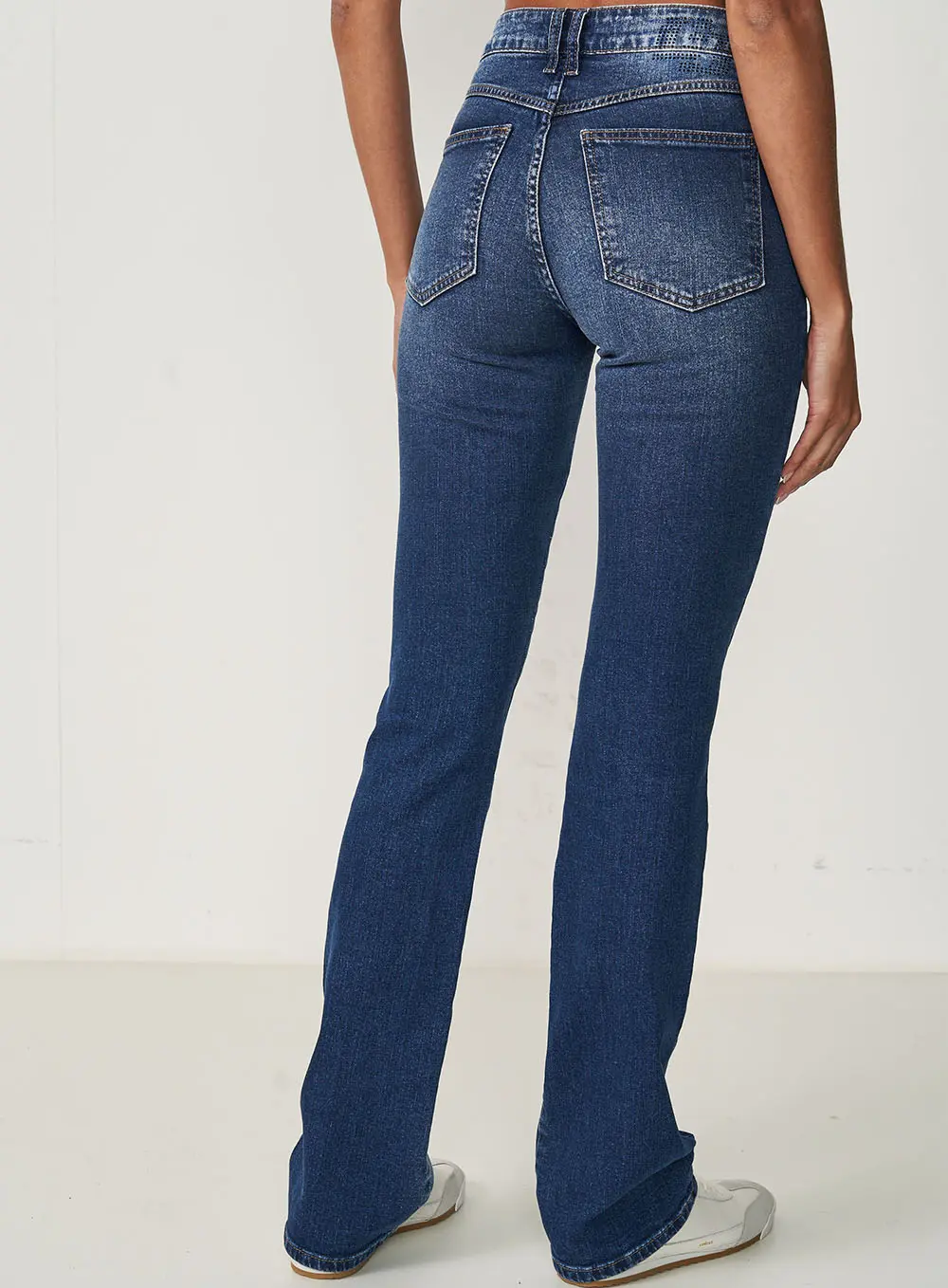 Calça Jeans Feminina Flare Bia Índigo