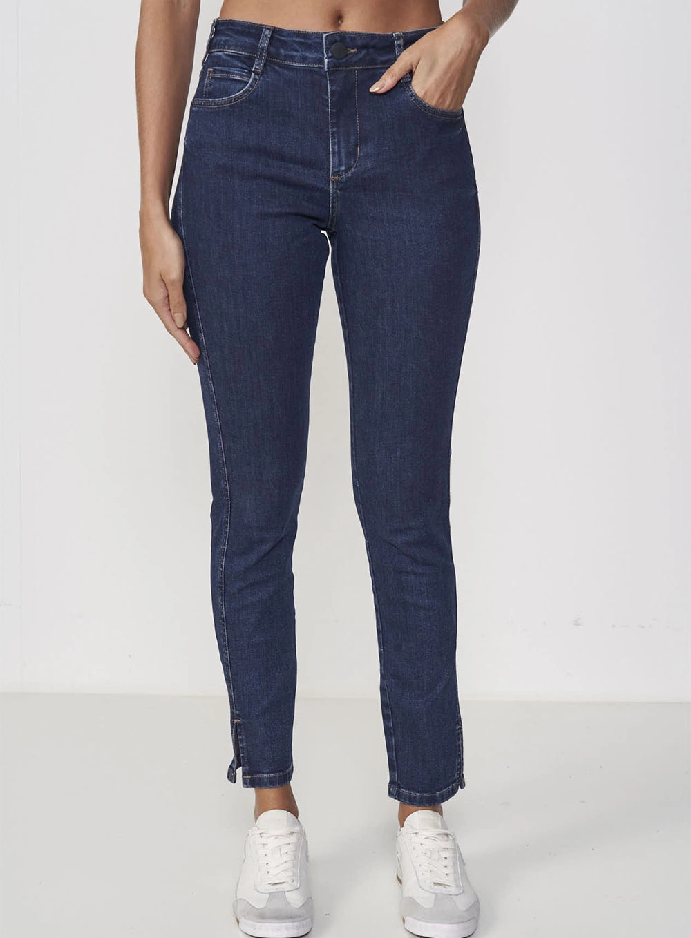 Calça Feminina Jeans Skinny - Bia Índigo