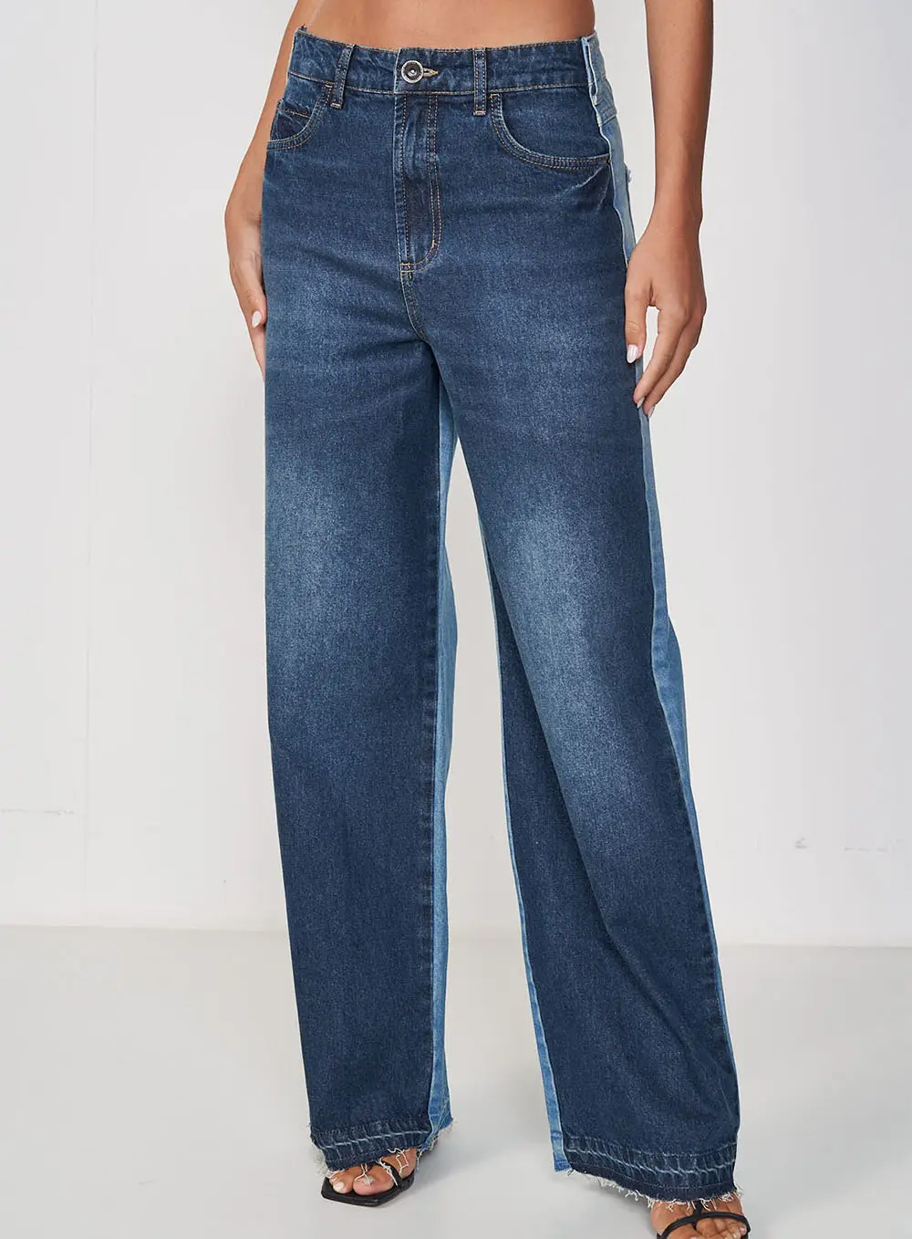 Calça Jeans Two Tones Índigo