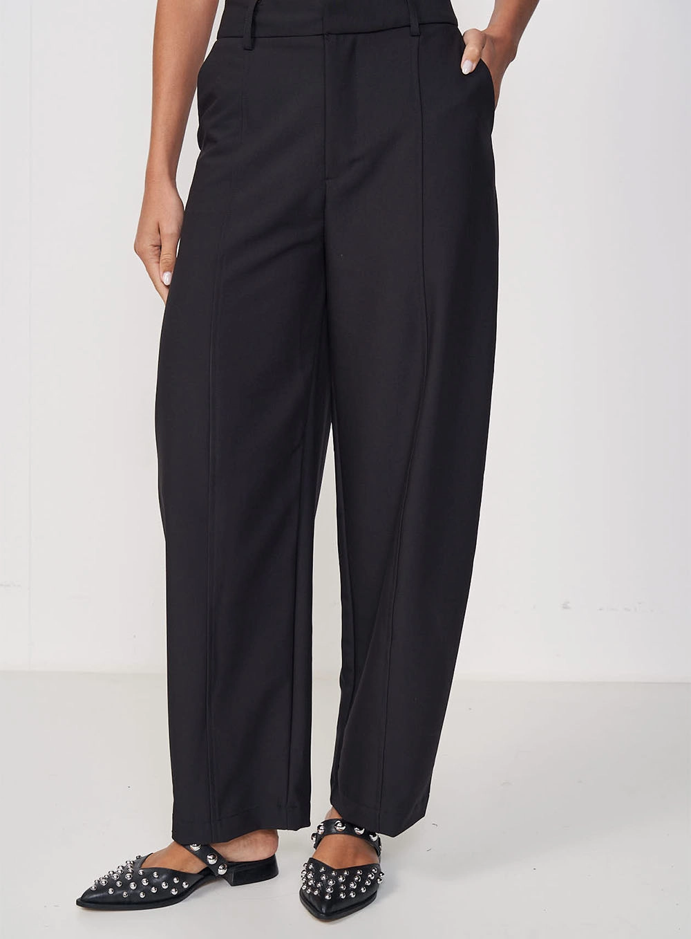 Calça Feminina Alfaiataria - Ballon Preto