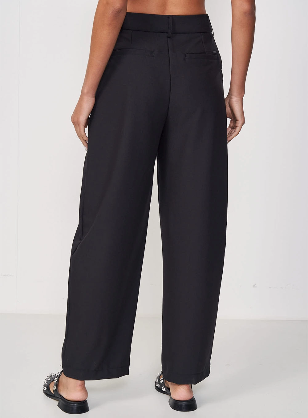 Calça Feminina Alfaiataria - Ballon Preto