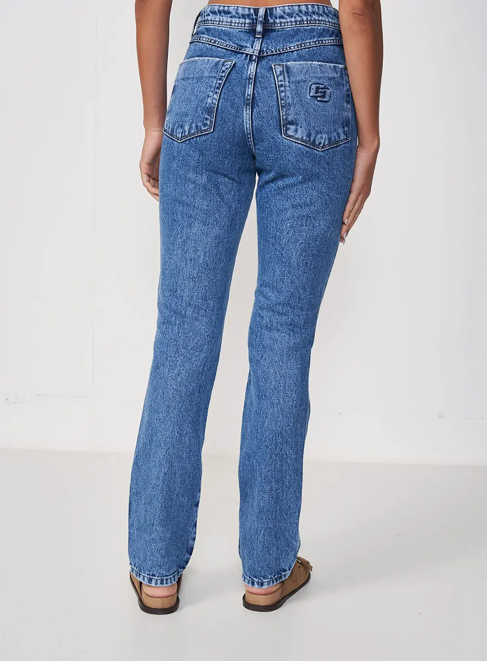 Calça Jeans Reta Essência Vintage Índigo