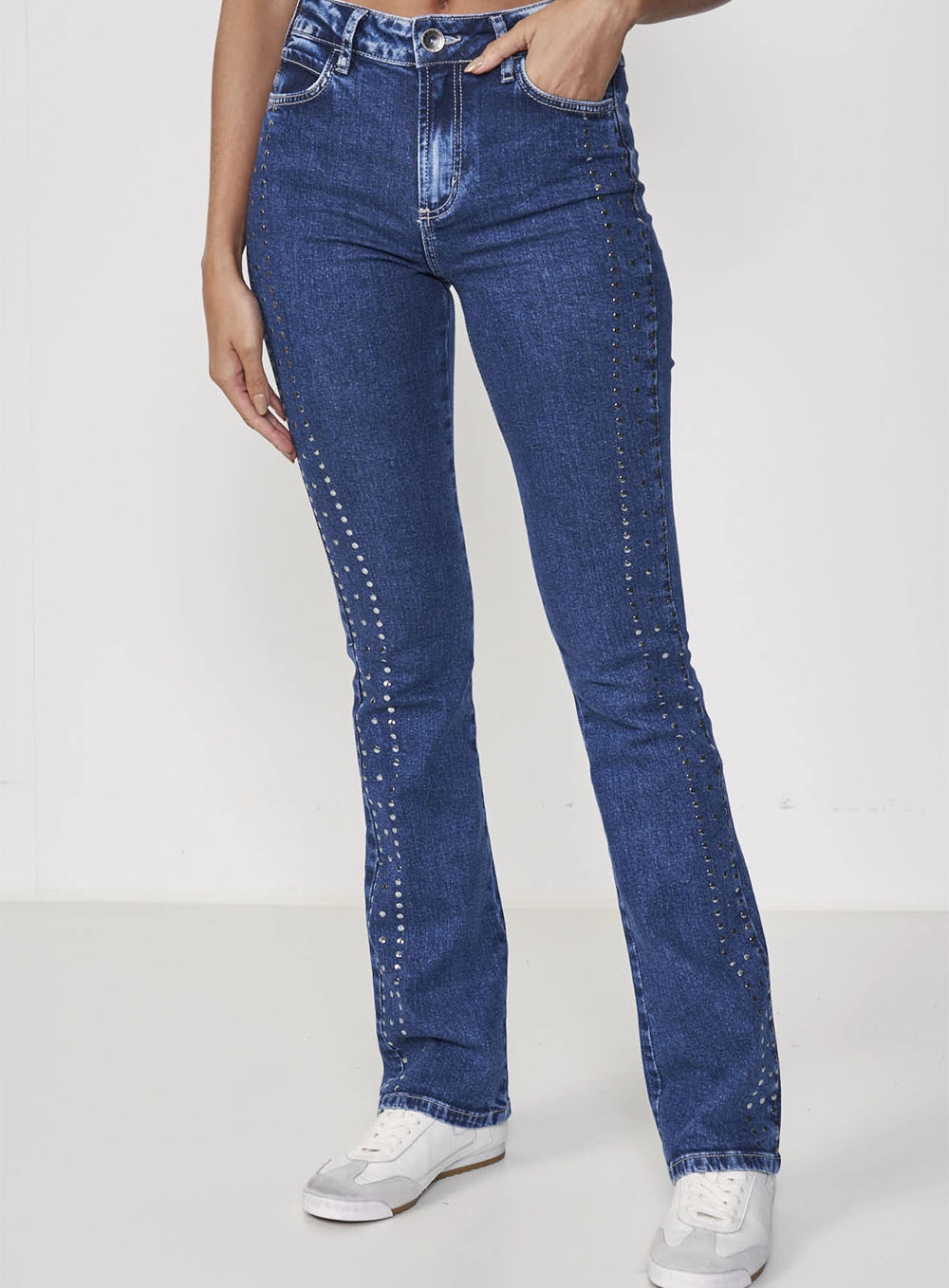 Calça Jeans Bia Reta Índigo