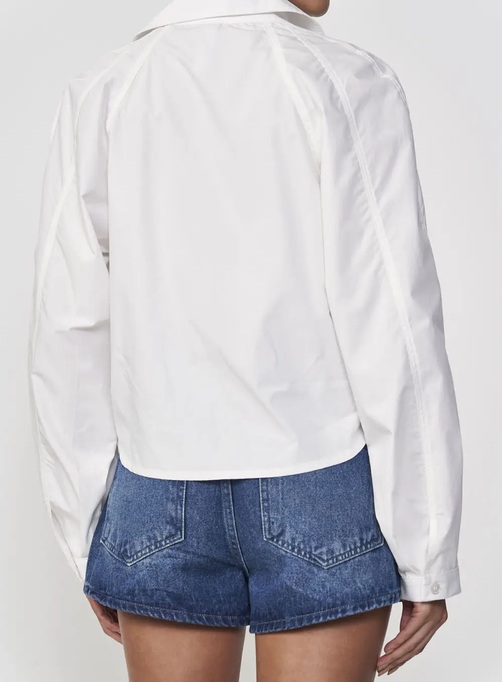 Camisa Algodão Estruturada Off Shell