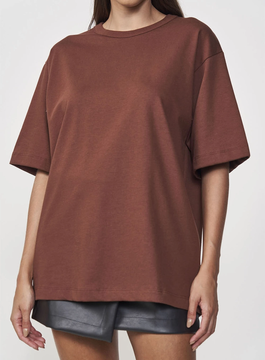 Camiseta Algodão Oversized Essencial