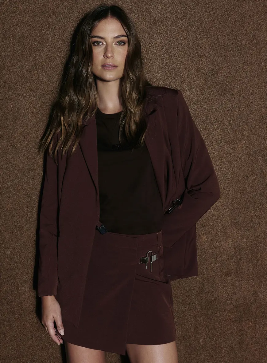 Blazer Feminino Alongado Boy