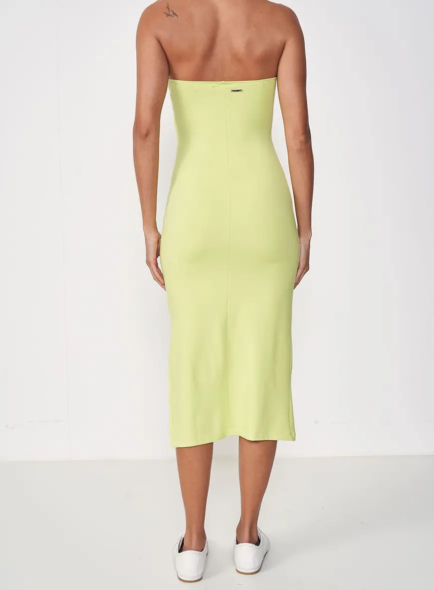 Vestido Small Com Torção Verde 2