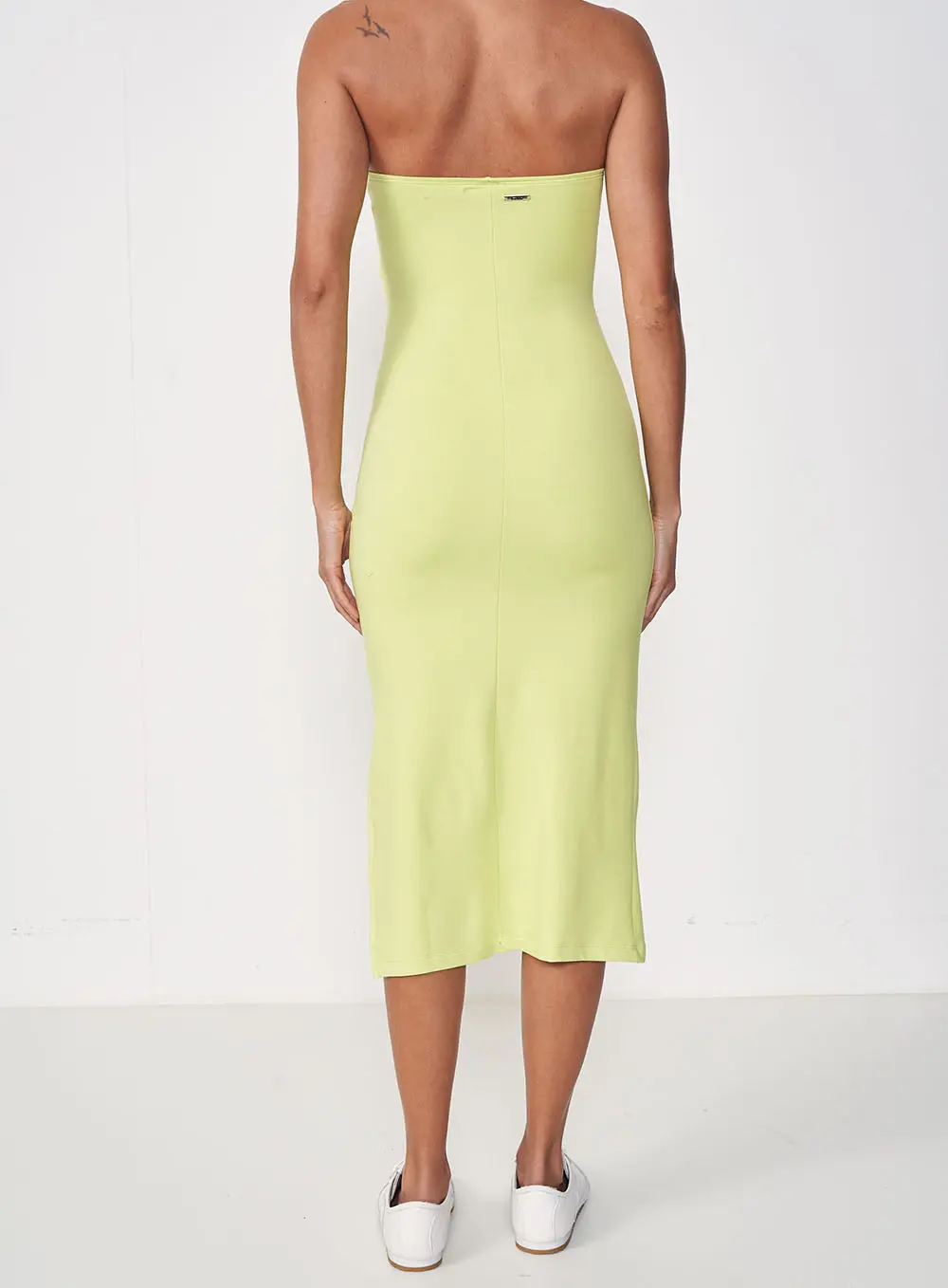 Vestido Small Com Torção Verde 2
