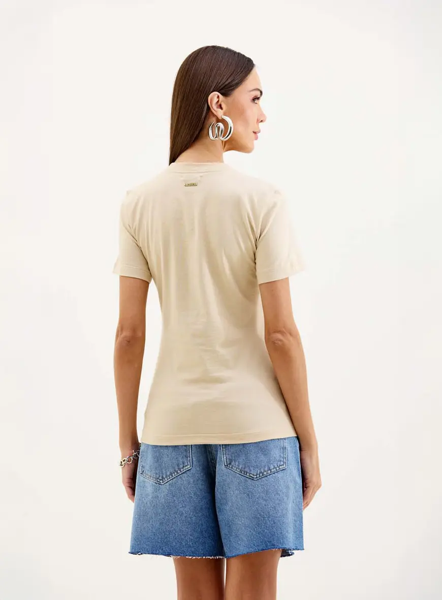 Camiseta Triton Bege 3