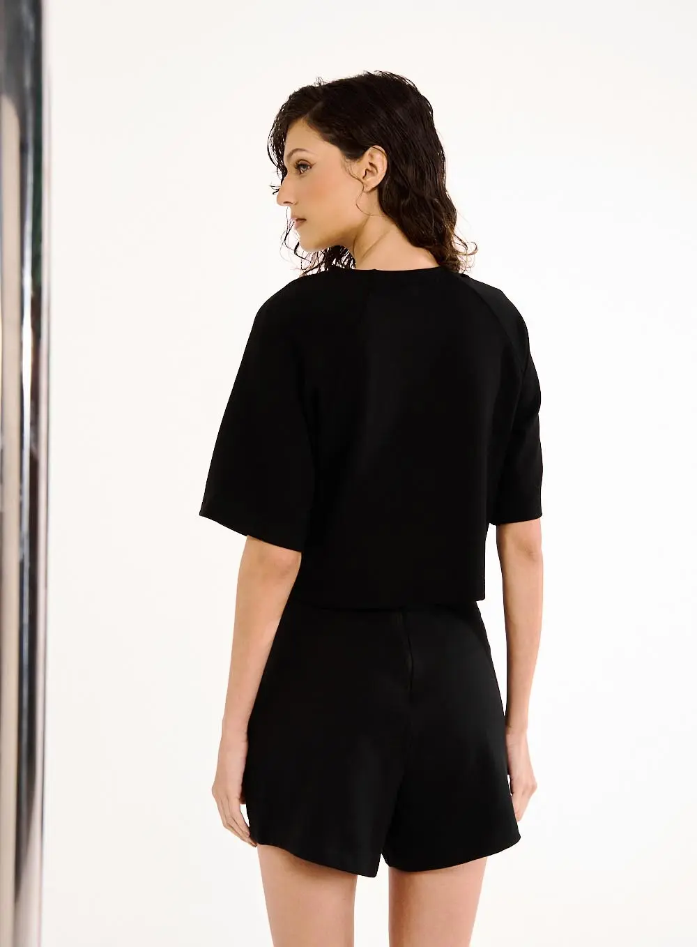 Blusa Feminina Estampa Frontal Preto 3