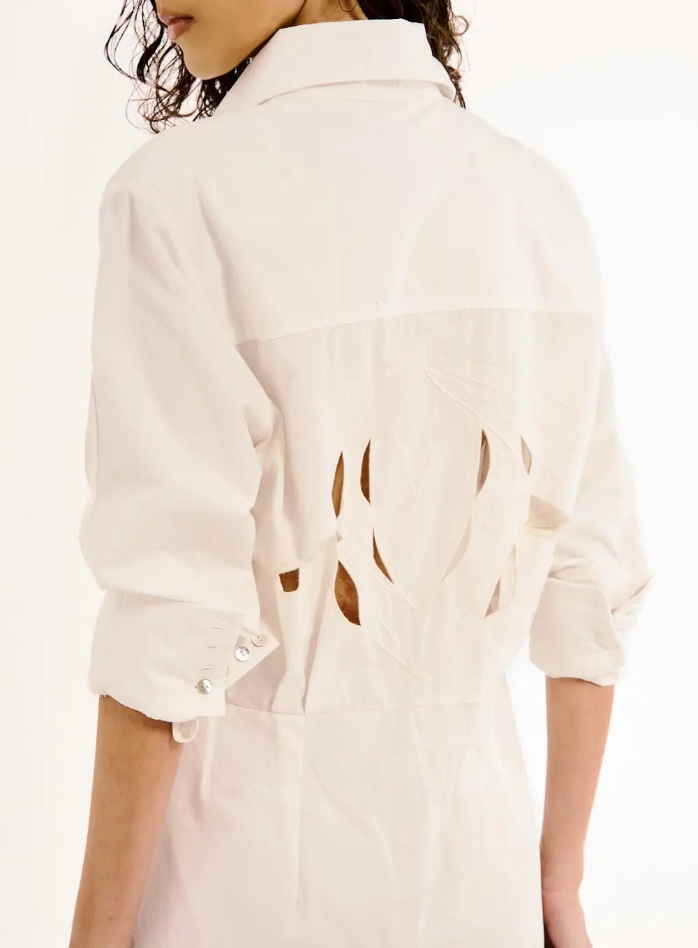 Vestido Chemise Com Detalhe Nas Costas Off Shell 2