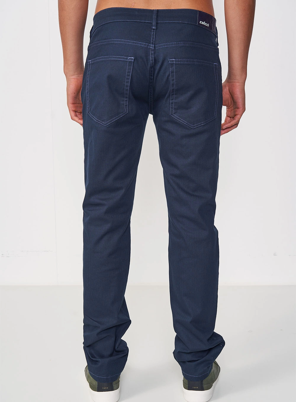 Calça Masculina Jeans Slim - Alex Azul Darkness
