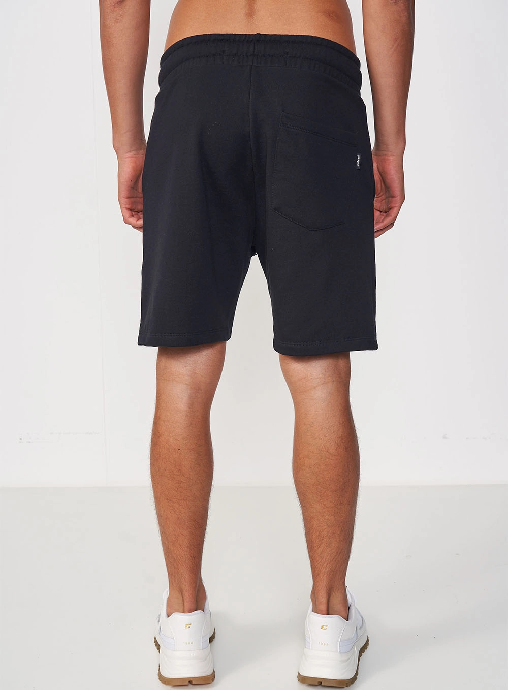 Bermuda Masculina  Moletom Comfort Preto