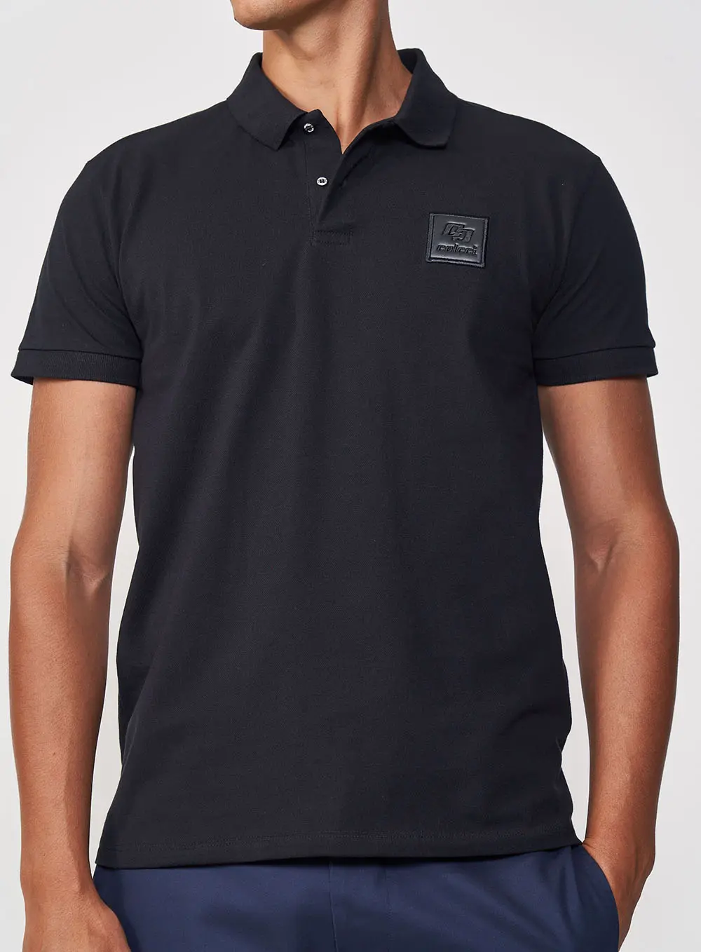 Camisa Polo Clássica Preto