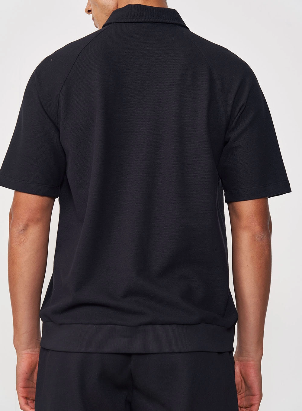 Polo Zíper Dynamic Comfort Preto