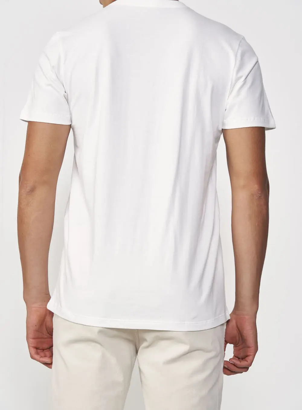 Camiseta Algodão Estampa Quadro Étnico Off Shell