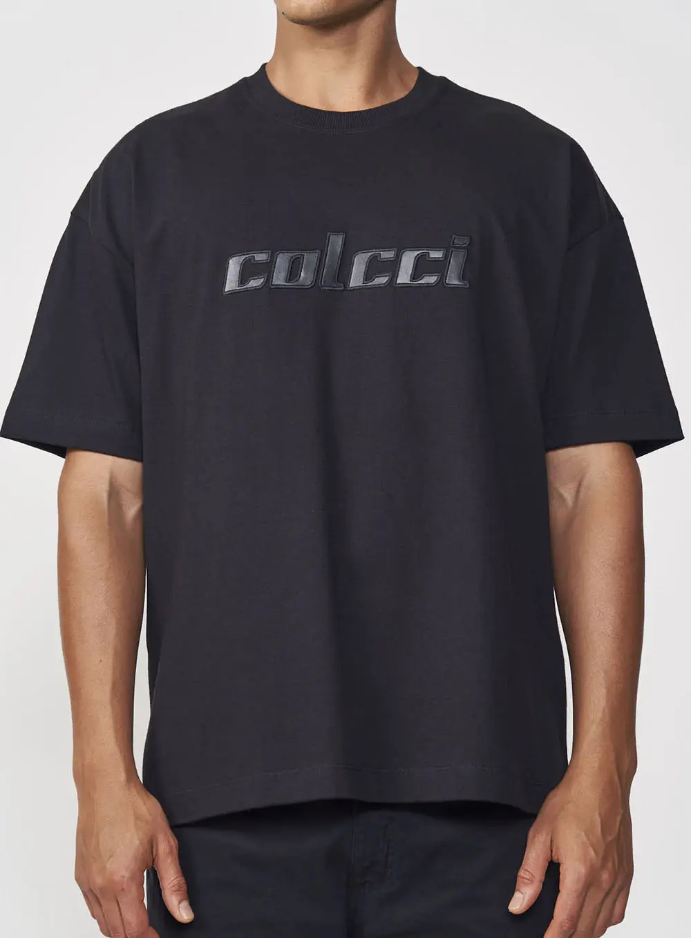 Camiseta Oversized Logo Preto
