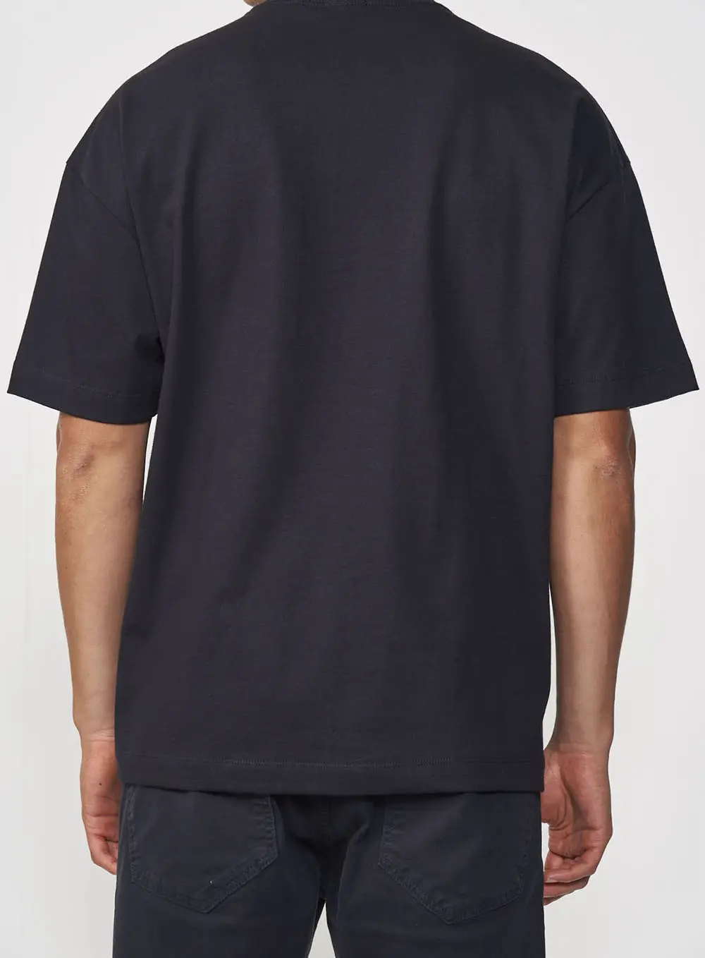 Camiseta Oversized Logo Preto