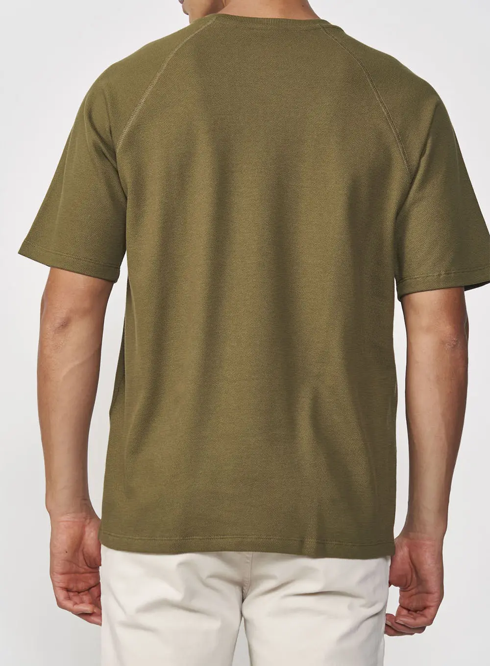 Camiseta Texturizada Verde