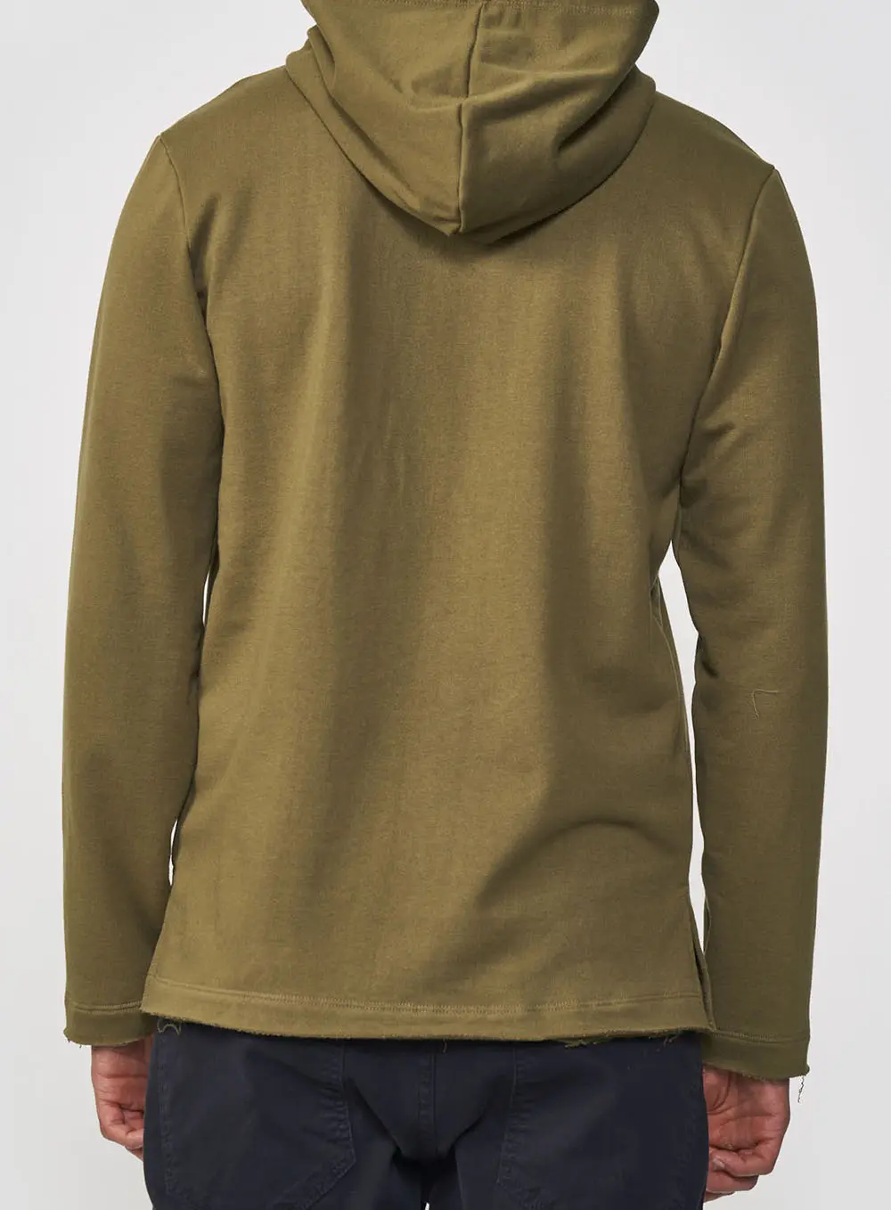 Blusão Moletom Masculino Basic Com Capuz Verde