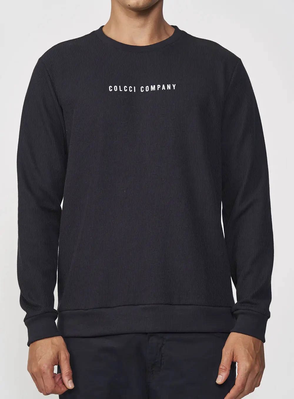 Blusão Masculino Comfort Com Estampa Preto