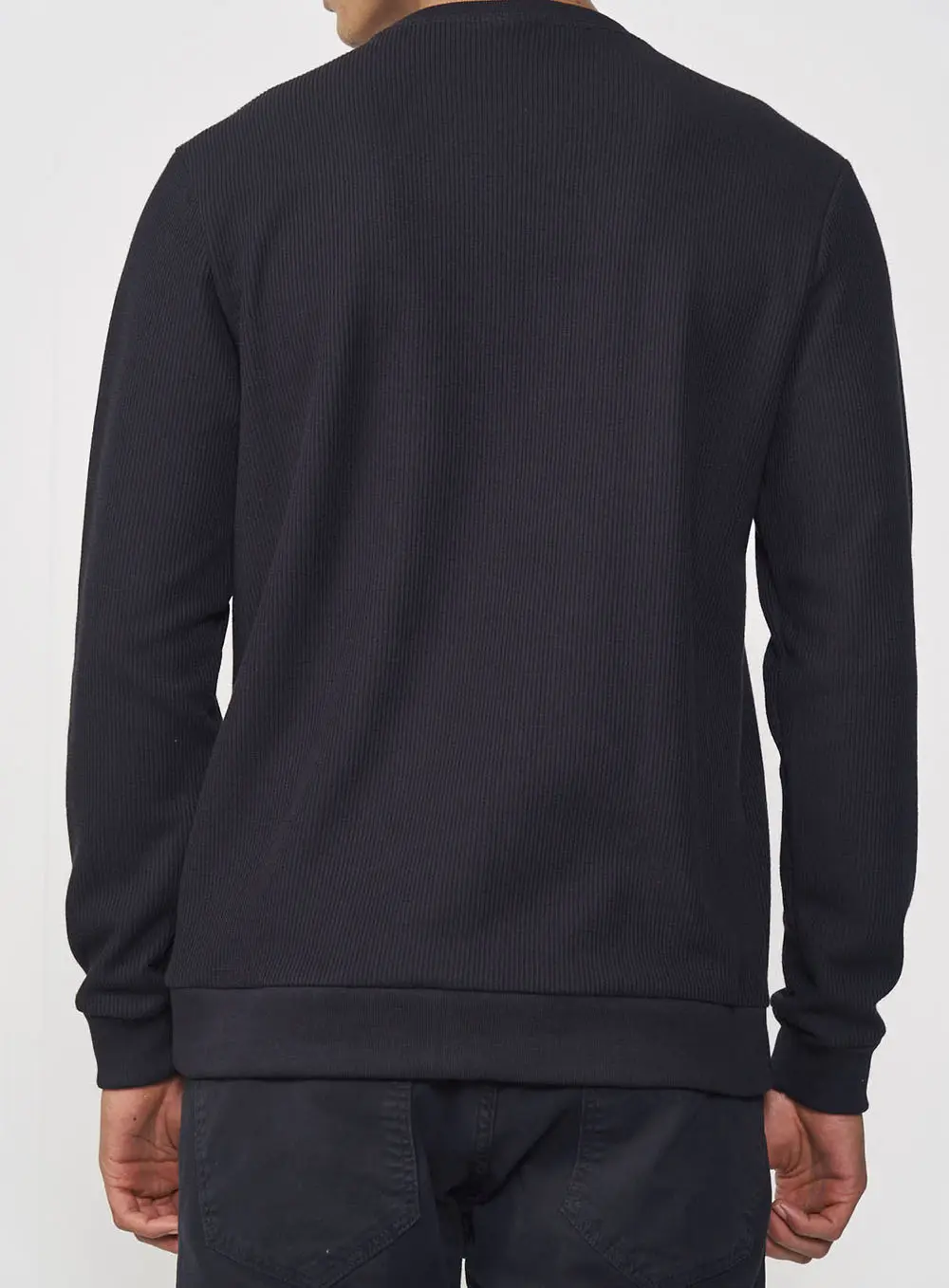 Blusão Masculino Comfort Com Estampa Preto