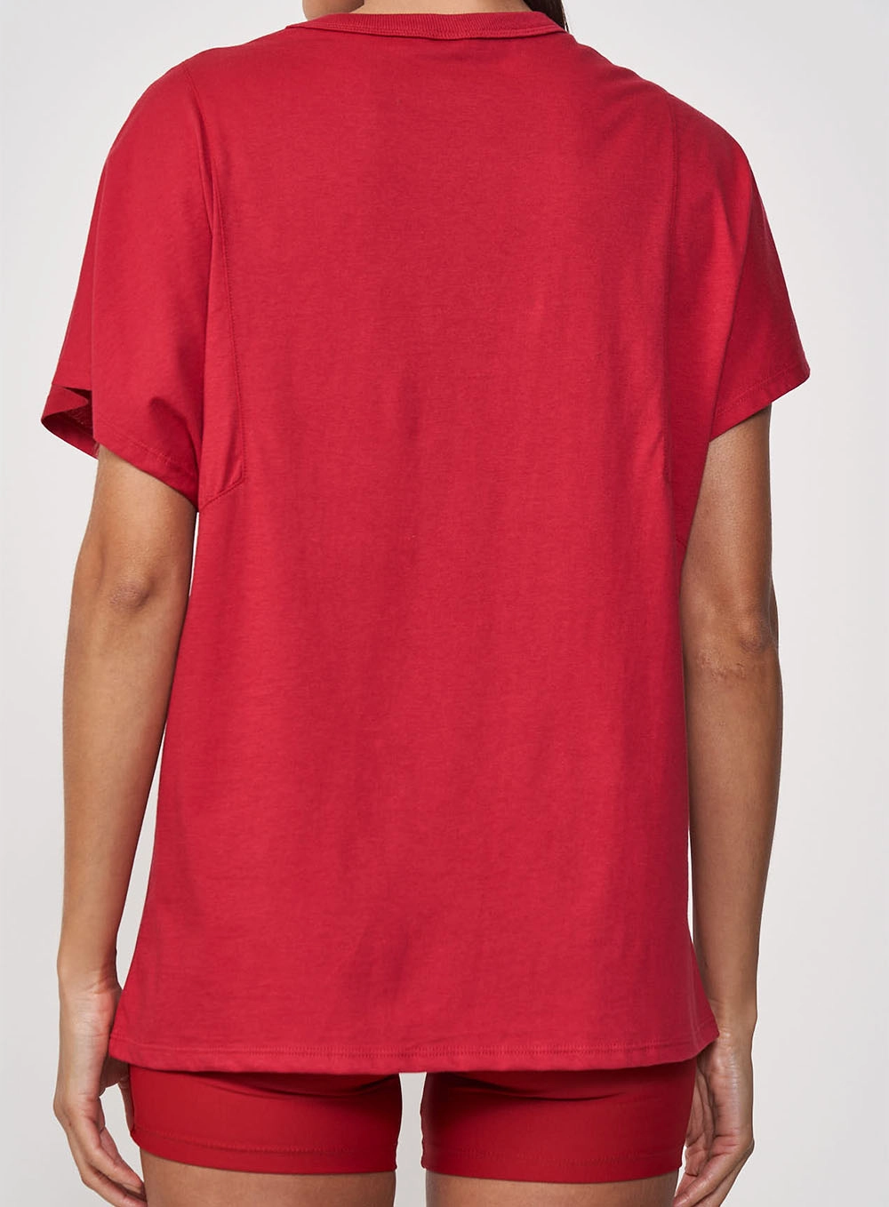 Camiseta Feminina Basic Comfort Recharge Vermelho Potter
