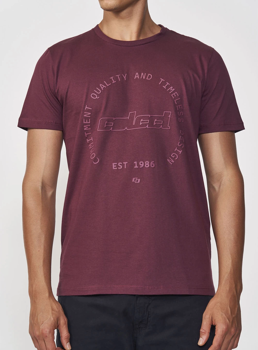 Camiseta Colcci Bordo