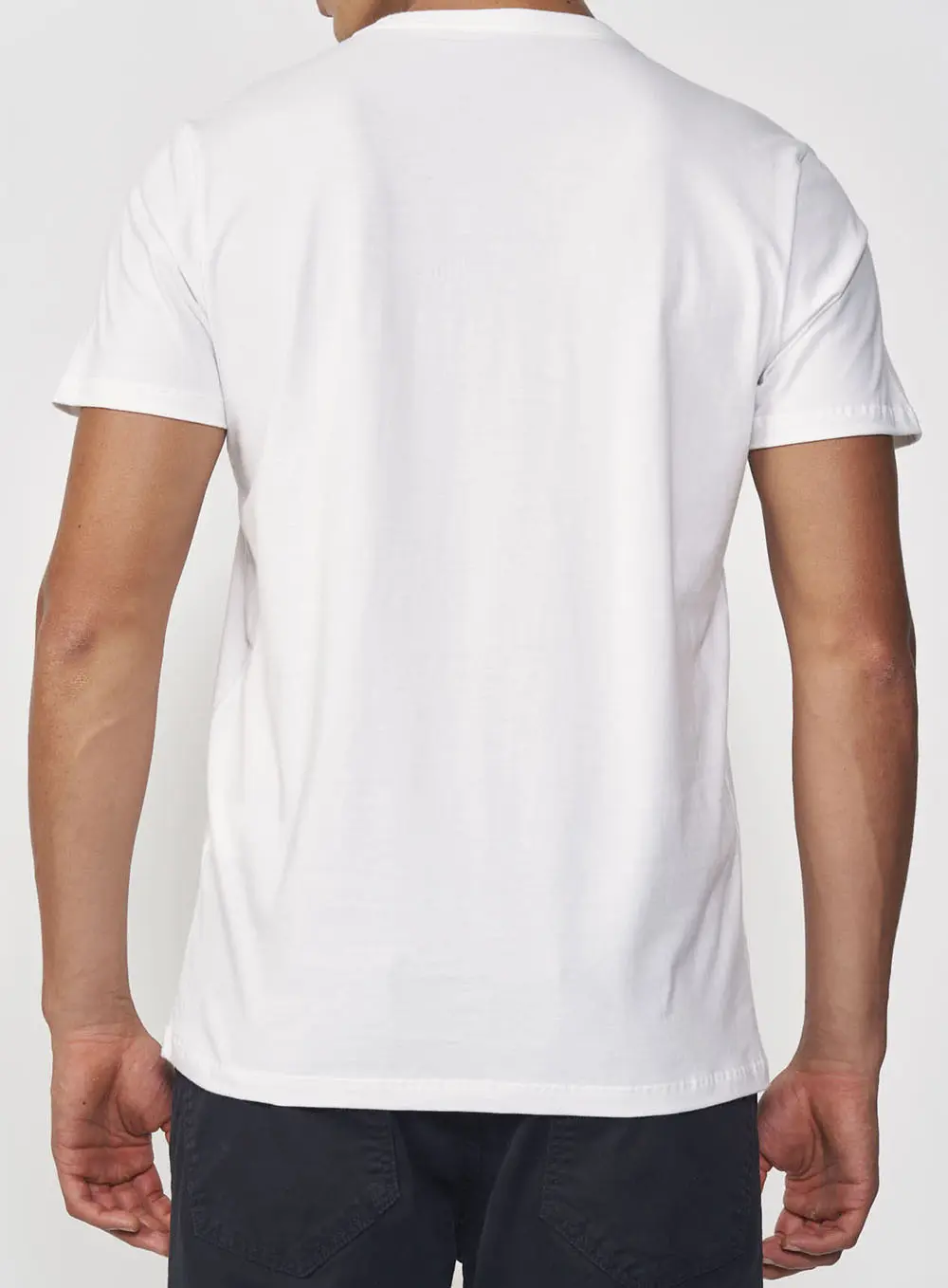 Camiseta Algodão Logo Box Spray Off Shell