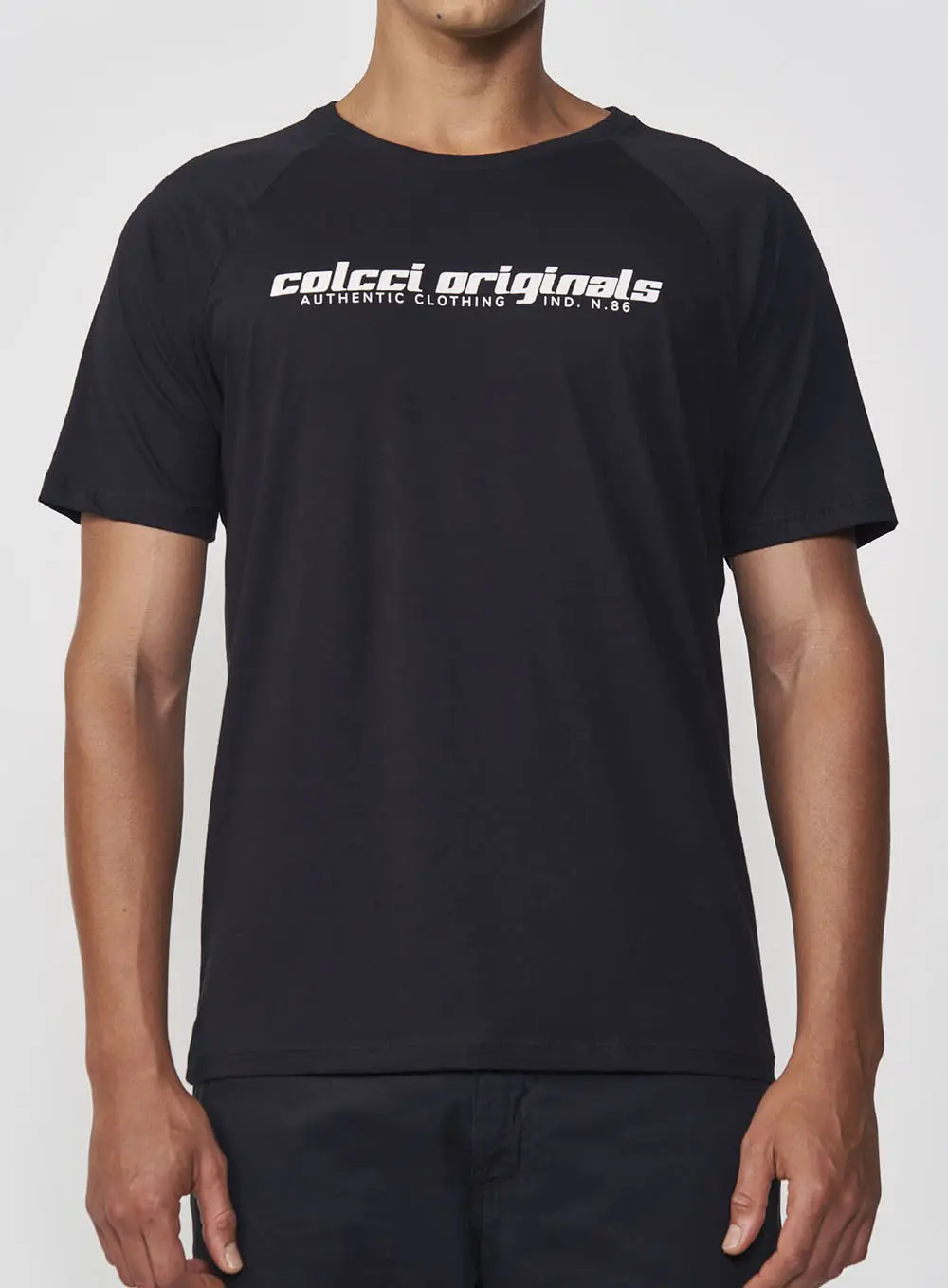 Camiseta Masculina Reta Com Estampa Preto
