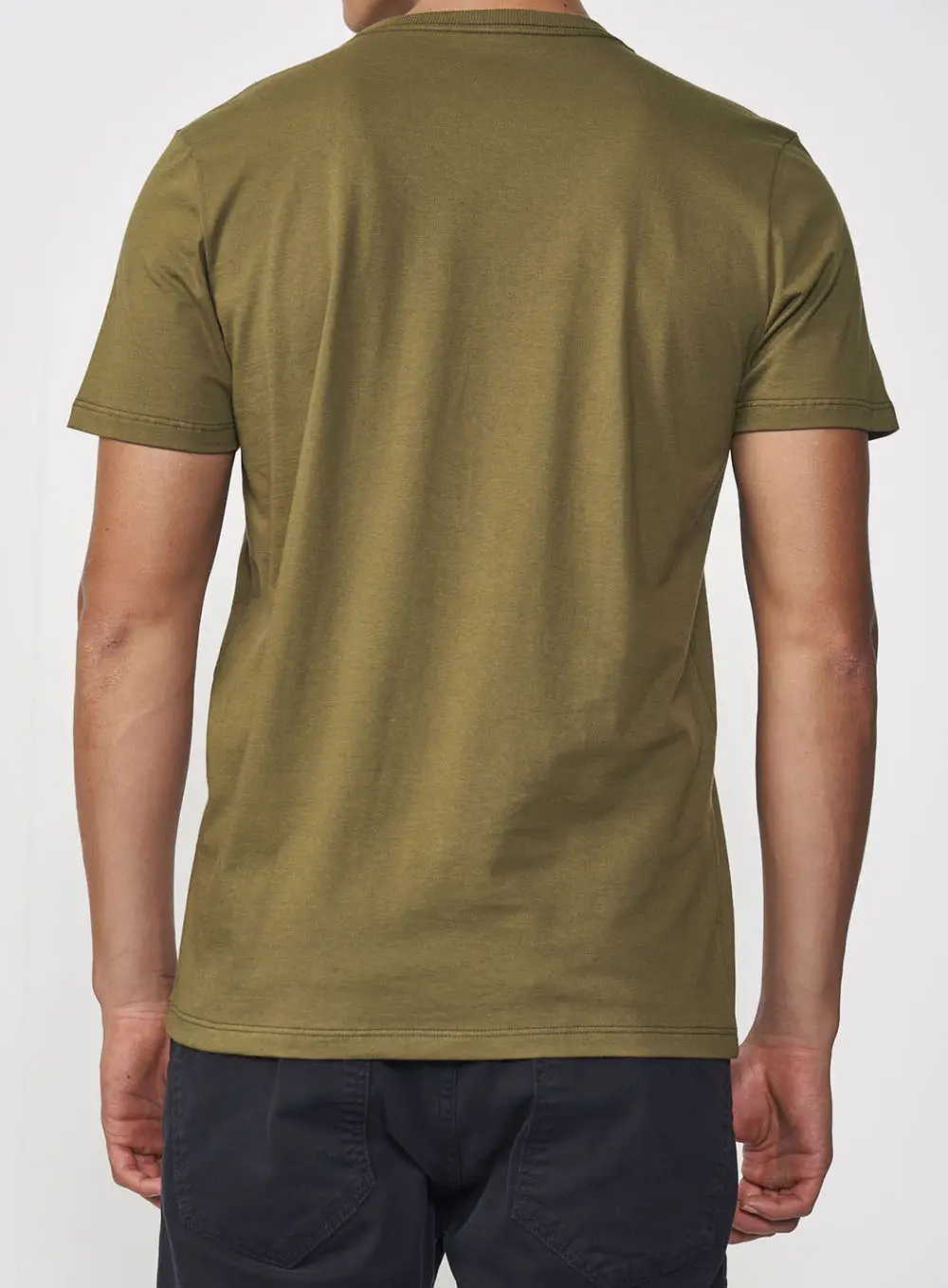 Camiseta Masculina Com Estampa Verde