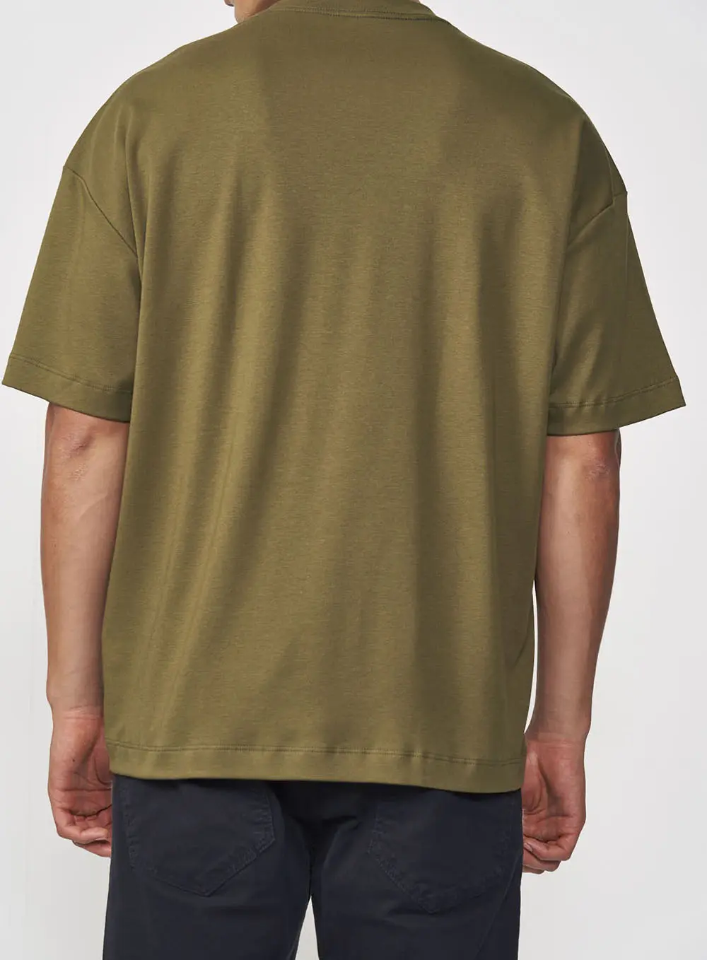 Camiseta Oversized Logo Verde