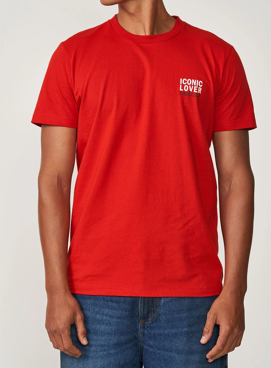 Camiseta Masculina Reta Iconic Lover
