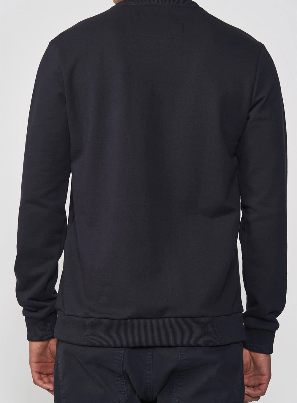 Blusão Moletom Masculino Reto Basic Preto