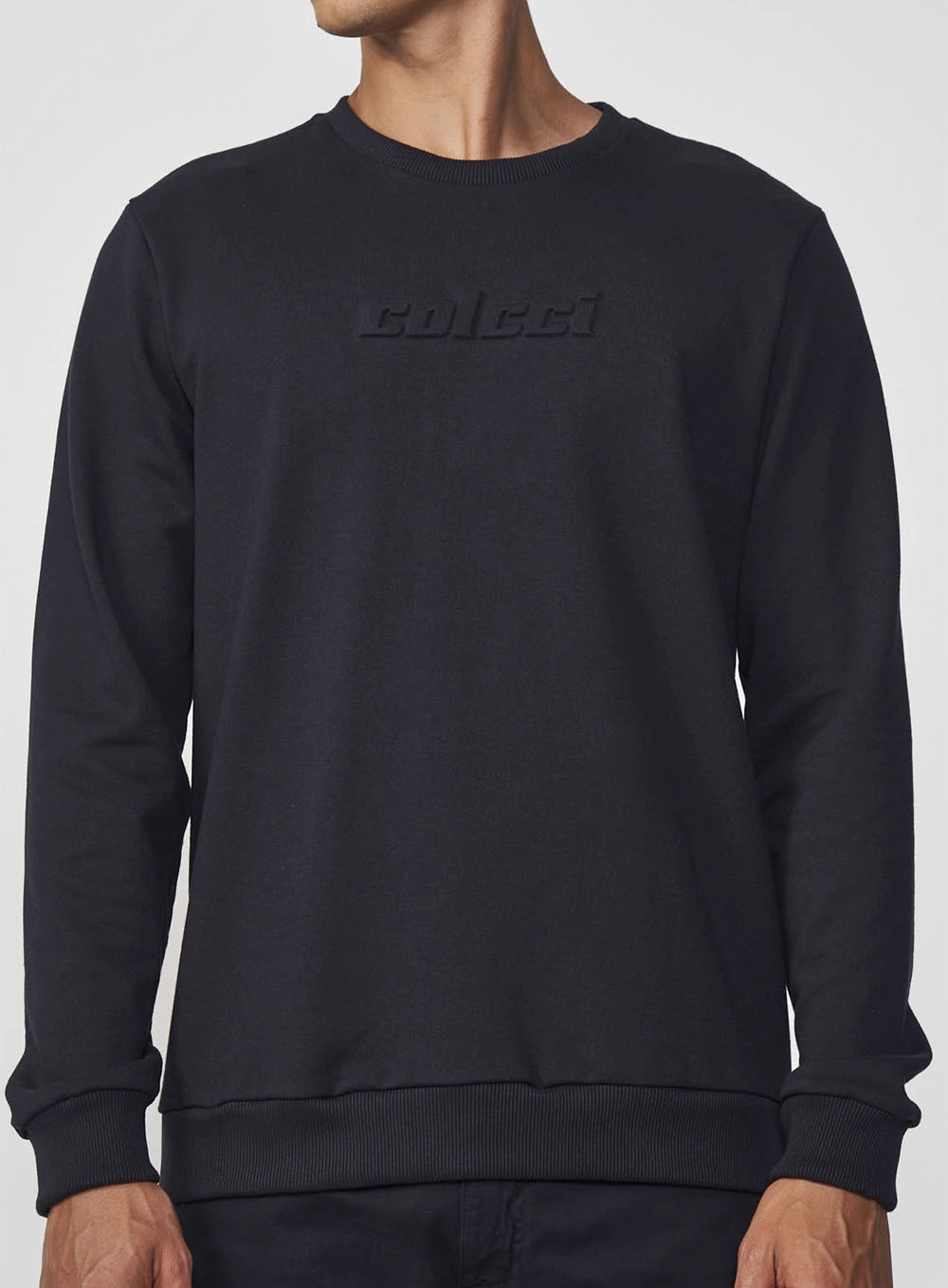 Blusão Moletom Masculino Slim Basic Preto