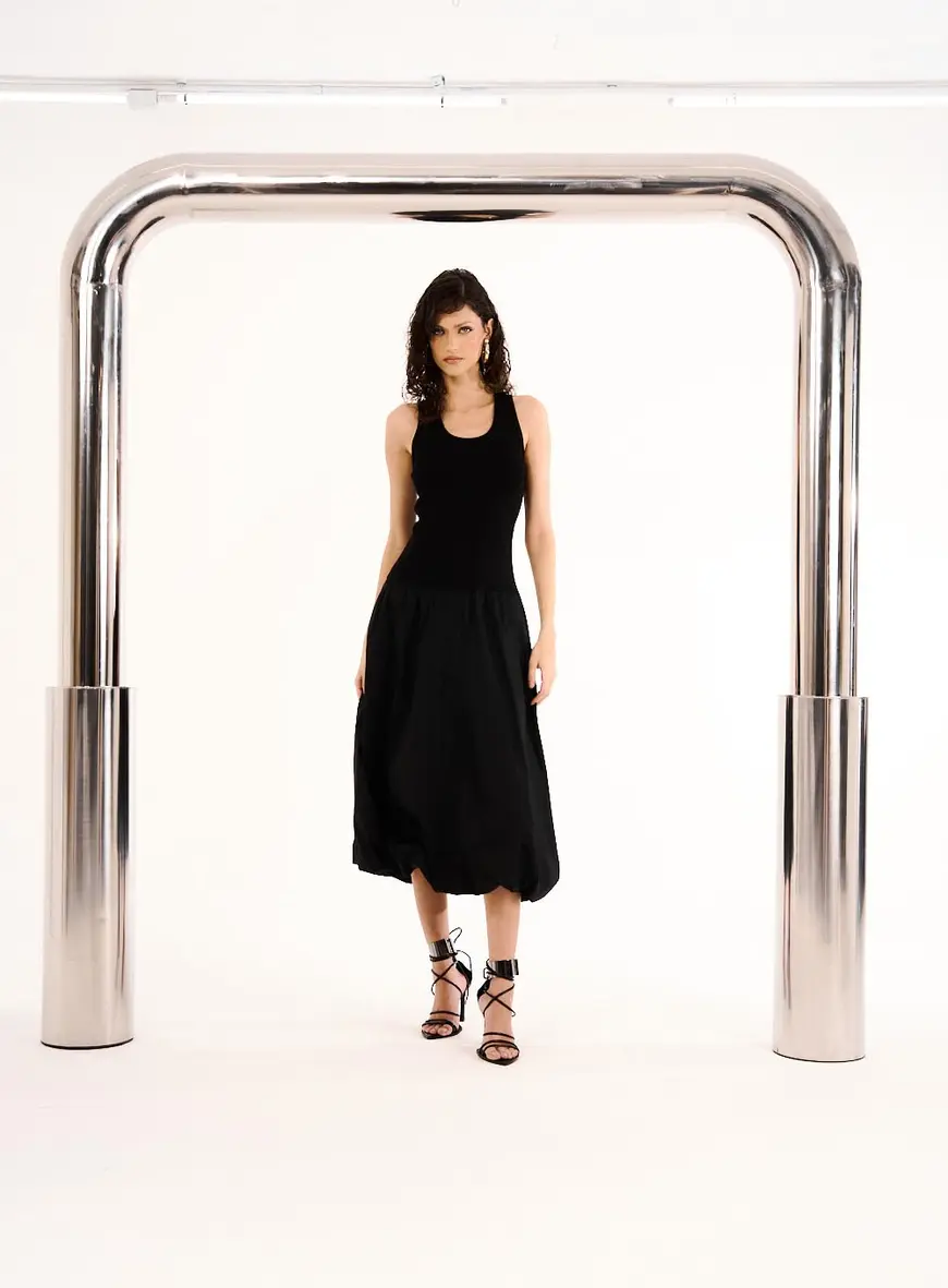 Vestido Balonê Preto 1