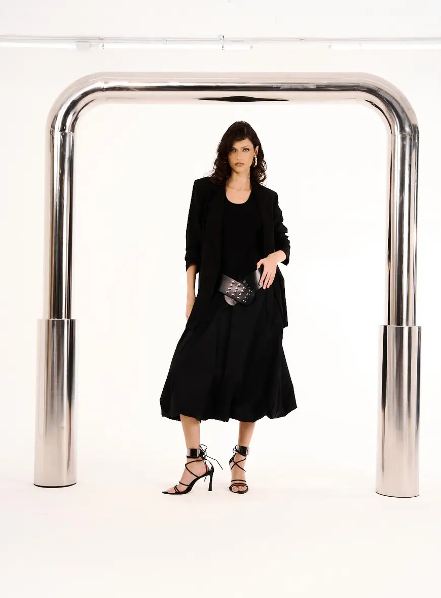 Vestido Balonê Preto 2