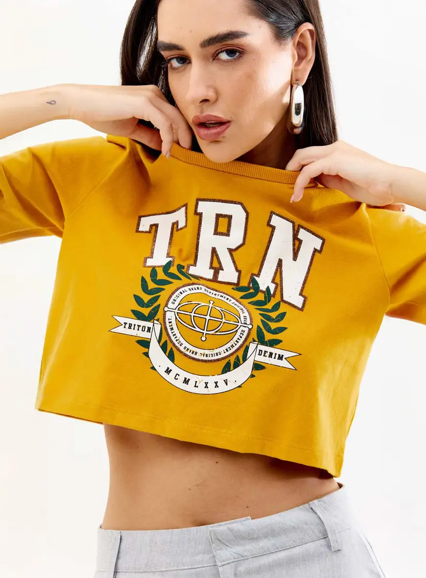 Camiseta Triton Amarelo 3