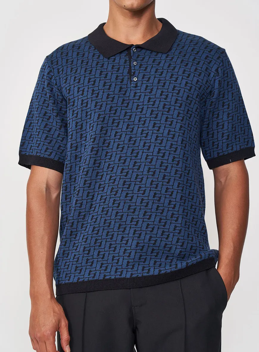 Camisa Polo Com Estampa Exclusiva