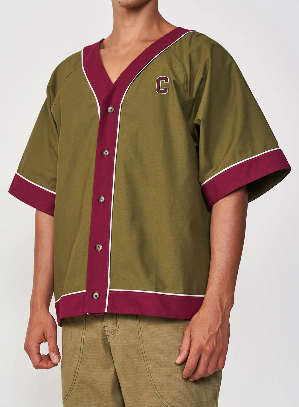 Camisa Baseball Box Verde