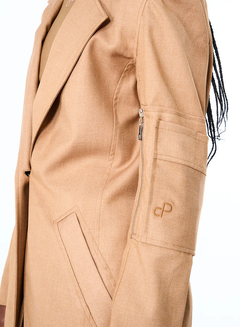 Blazer Open Marrom 2