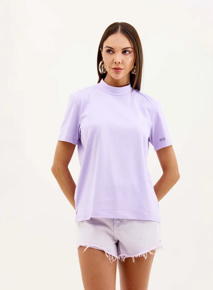 Camiseta T-shirt Mock Neck Camiseta T-shirt Mock Neck | Triton