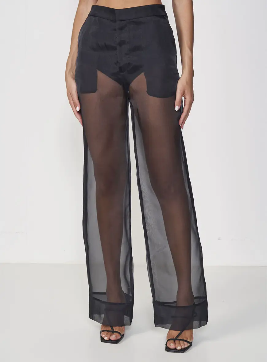 Calça Joana Com Transparência
