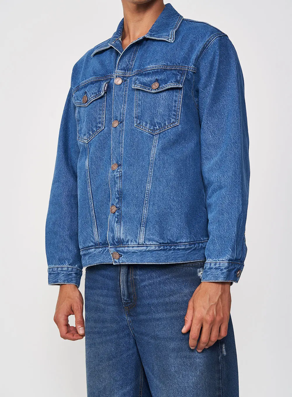 Jaqueta Jeans Fabricío Índigo