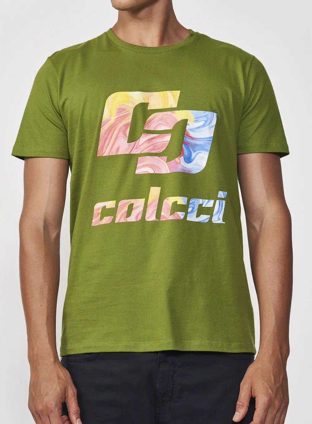 Camiseta Max Logo Frontal Verde