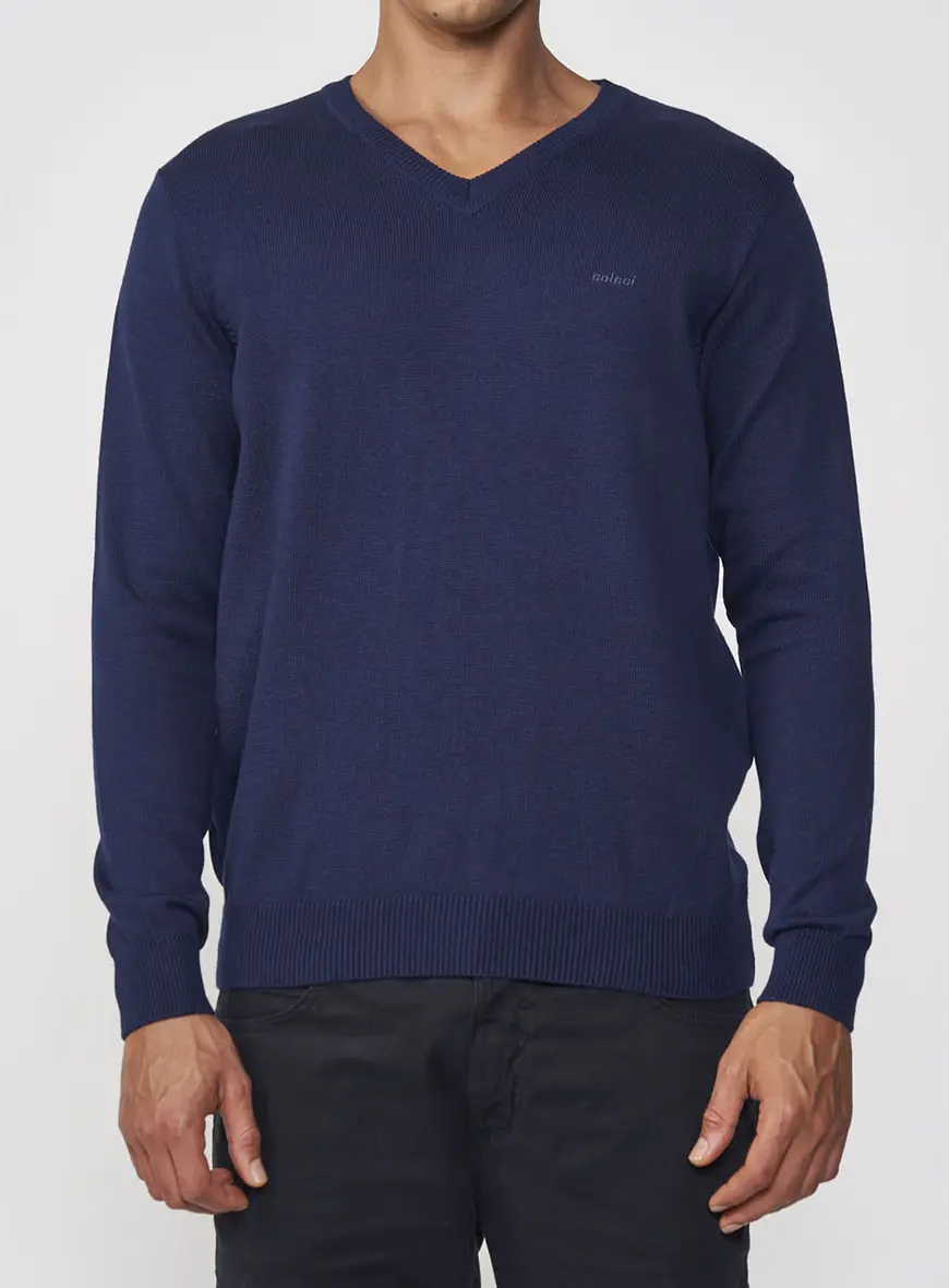 Suéter Tricô V-neck