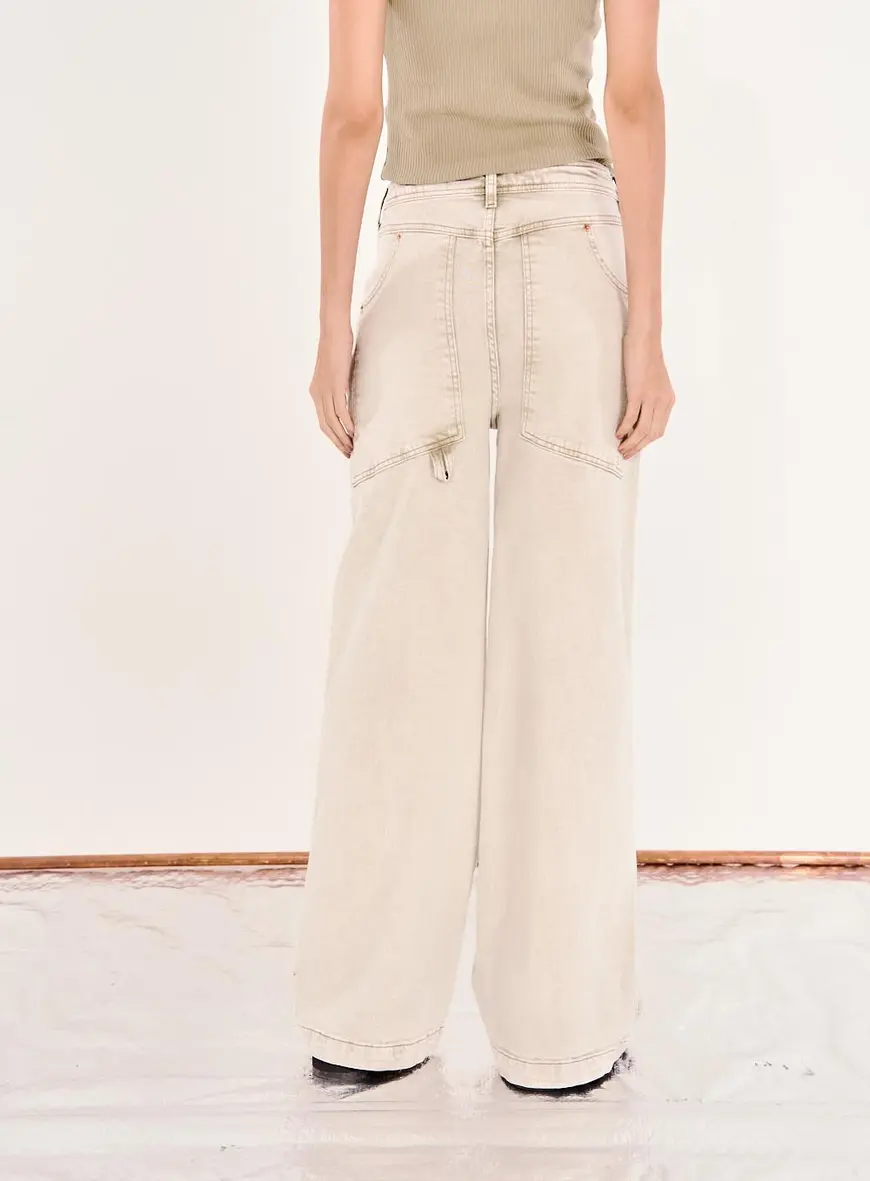 Calça Sarja Betina Verde 3