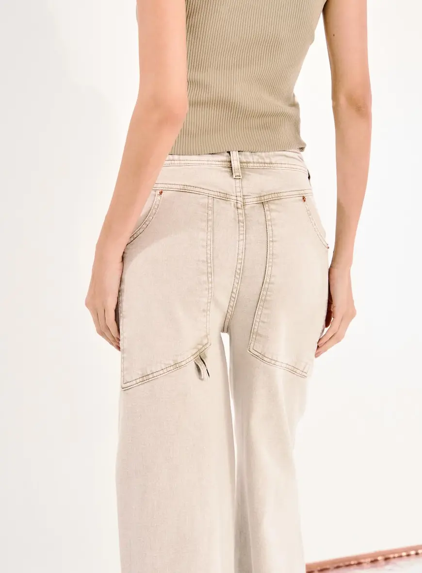 Calça Sarja Betina Verde 5