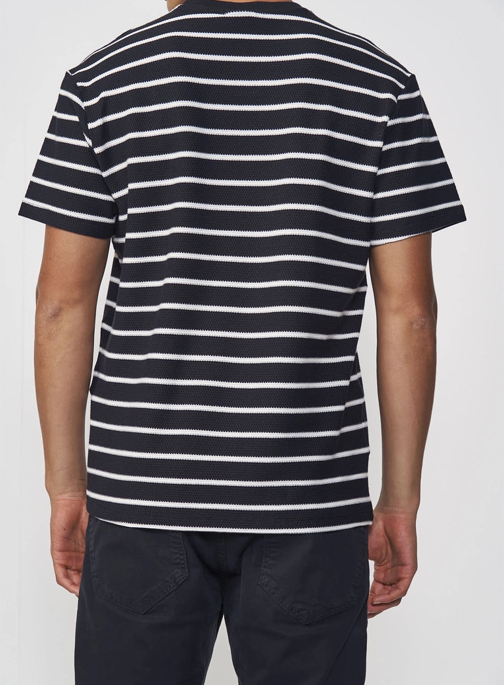 Camiseta Listras Urbanas Texturizada Estampados