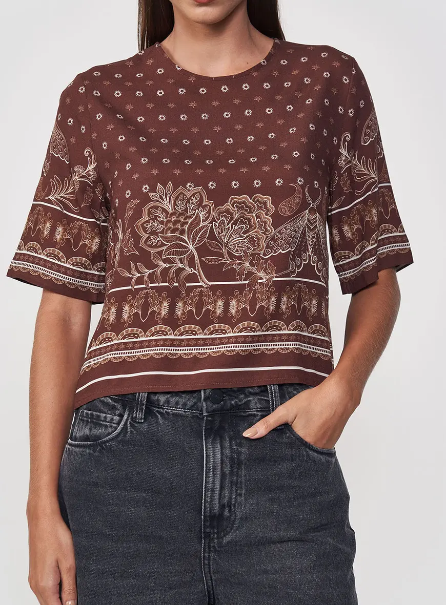 Camiseta Estampa Ancestral